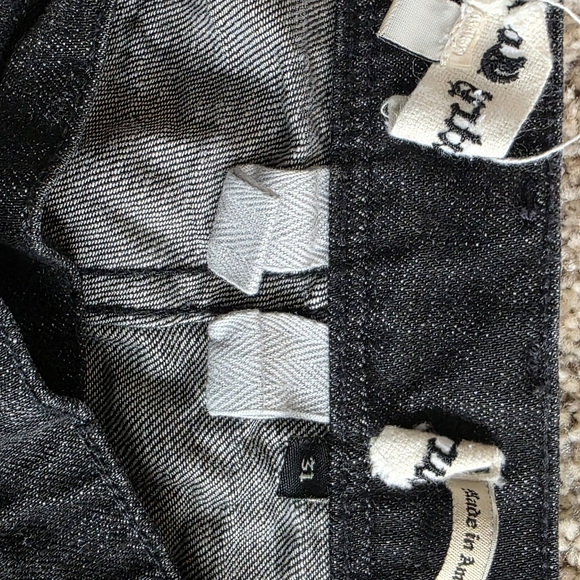 Men's Distressed JUICY COUTURE 31" Black Jeans - Picture 4 of 8